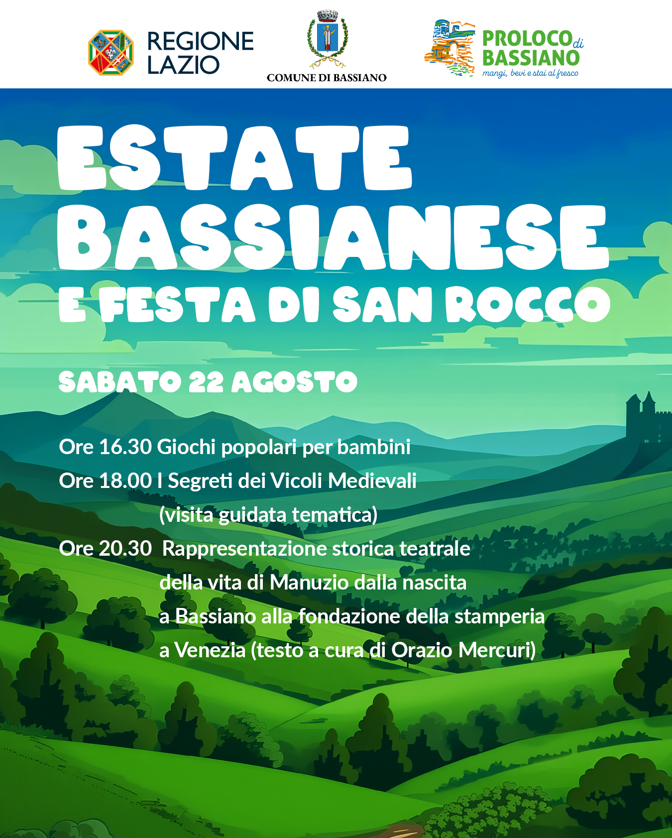 estate bassianese - visit bassiano